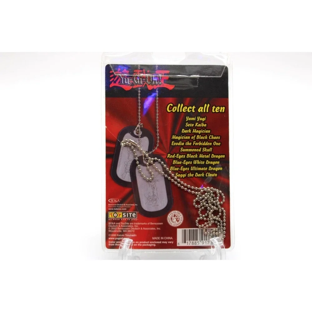 2002 Yu-Gi-Oh! Collectible Metal Dog Tag YAMI YUGI New‎ & Sealed